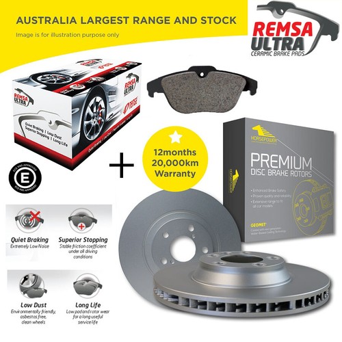 EBC Premium Rear Rotors (300x22mm) | 04-08 Audi S4 4.2 main image 1