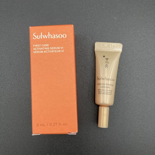 3 PC Sulwhasoo First Care Activating Serum VI-Ginseng Eye Cream-Cleanser-Travel - Picture 2 of 10