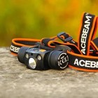 Acebeam H30 Frontale Ricaricabile Con UV E XHP70.2 - 4000 Lumen - Nuova