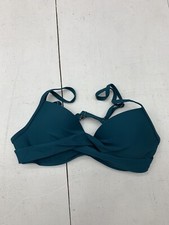Unbranded Womens Teal Bikini Top Size Small