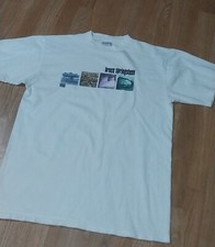 vintage bruce springsteen shirt 90s white color zs. XL made in usa brand ...