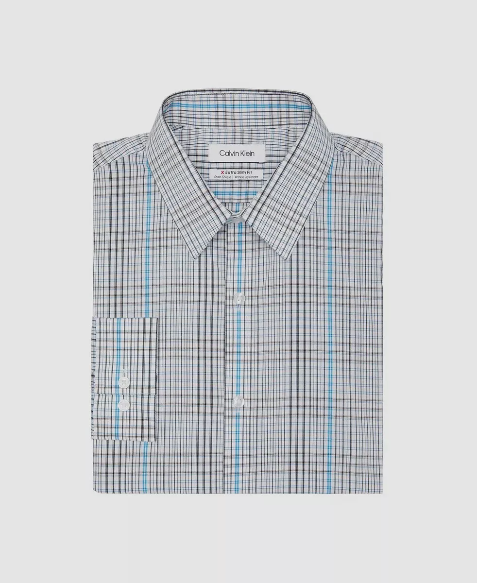 Calvin klein dress store shirt sizes