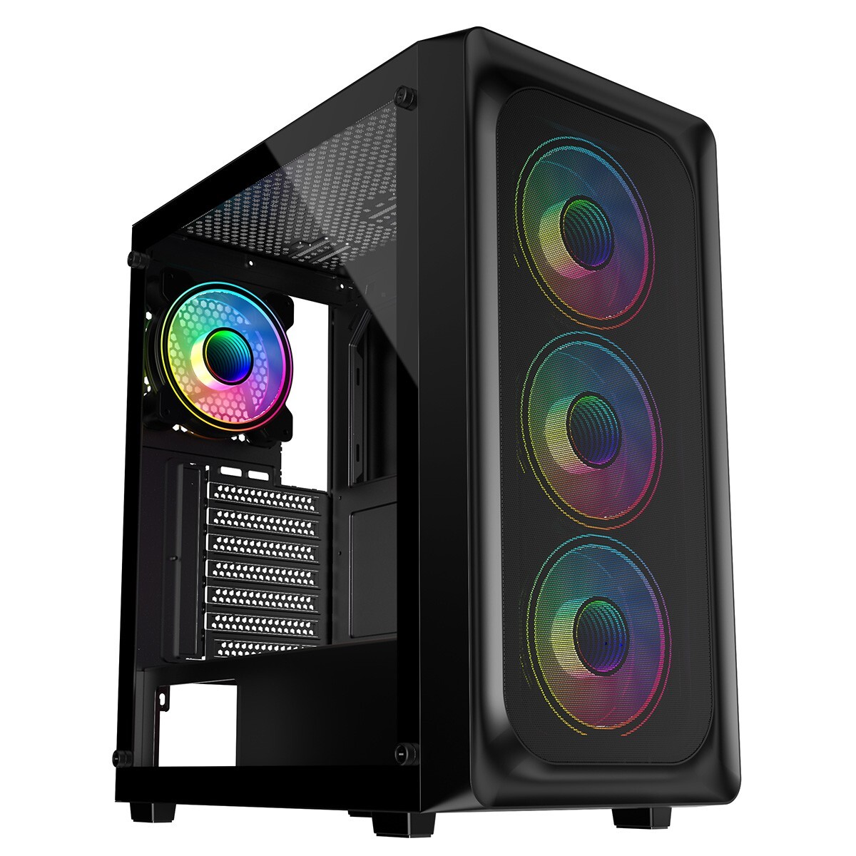 Gaming PC Computer AMD 3200G Ryzen 4.0  Quad Core 8GB 120GB SSD  Windows 11 OR