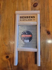 Behrens Pail Size Washboard BWBG7 Behrens BWBG7 085995100072 Silver