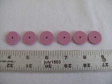  6 NEW Aluminum Oxide Grinding Wheel for Dremel Disc Stone 3/4" BC 