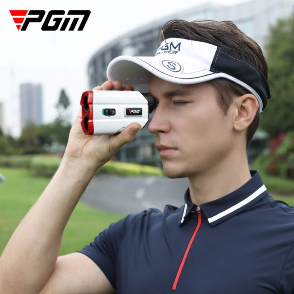 Telescopio medidor de distancia láser de golf impermeable PGM JQ015 IP54, distancia de medición