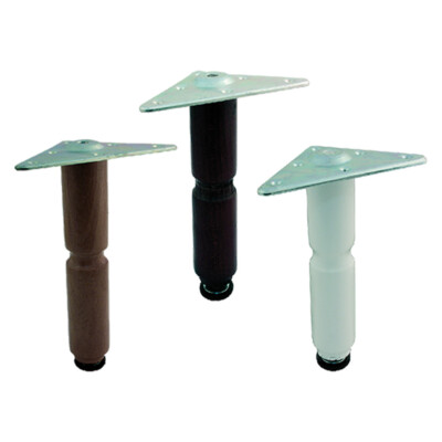 PIEDINO PER MOBILI Cm 15 Bianco - 4 PZ - Foto 6