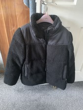 Marks & Spencer’s Size 12  Fleece Style Coat Worn Once