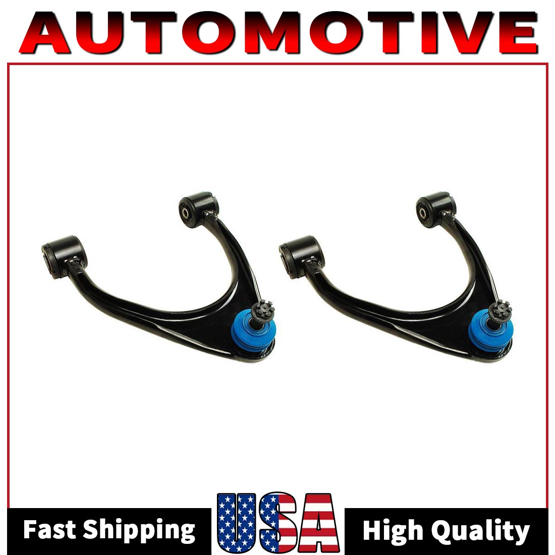 Pair Set of Front Upper Control Arms & Ball Joints Mevotech fits Lexus