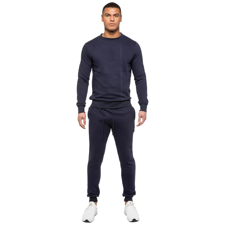 Kruze мужской флисовый костюм комплект пуловер простоя толстовка бегунов повседневный 2 изделия - Изображение 4 из 4