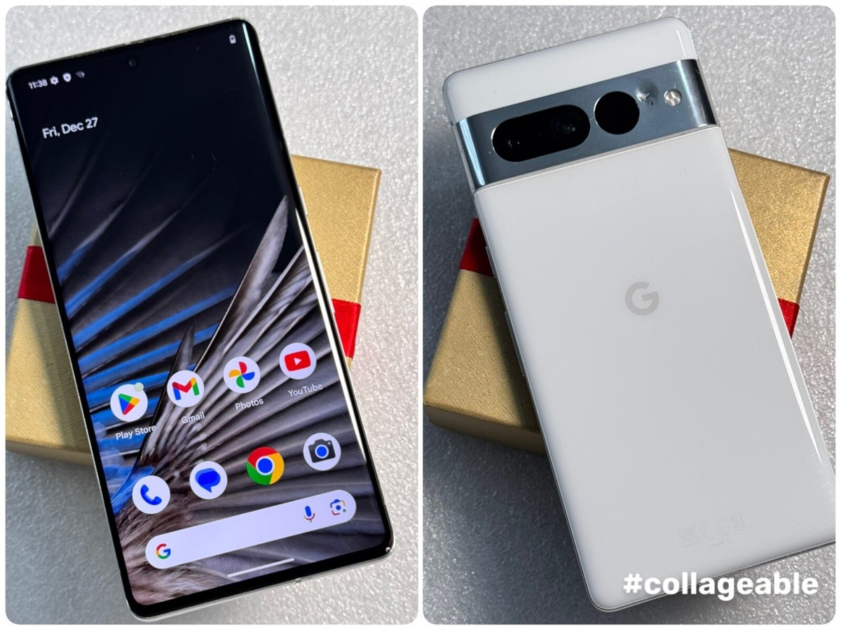 Google Pixel 7 Pro GP4BC - 128GB - White (Unlocked) - PLZ READ