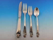 Woodlily by Frank Smith Sterling Silver Flatware Set For 8 Service 32 pieces