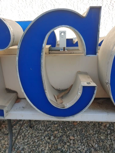 10 "To 18"Inch Tall Vintage Neon Illuminated Letters And Signs, Price Per Letter