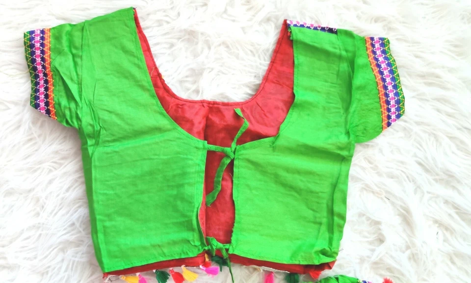 Vestido estilo indiano Chaniya choli/tradicional, 5 anos chaniya choli, Diwali  - Imagem 4 de 4