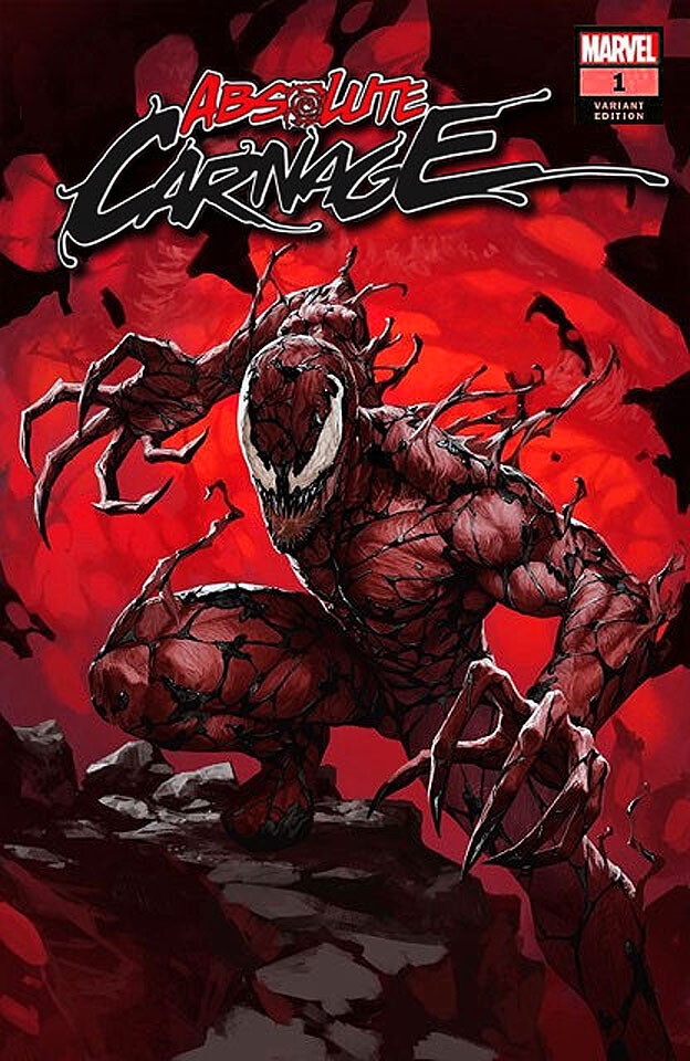 ABSOLUTE CARNAGE #1 SKAN SRISUWAN Variant Cover Marvel 1st