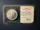 1994 US 1 oz Silver Eagle Uncirculated  in Littleton Case
