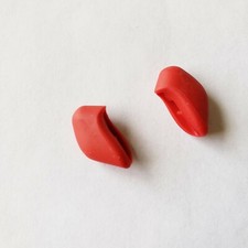 OAKLEY FAST JACKET REPLACEMENT NOSE PADS RED LARGE SIZE AUTHENTIC