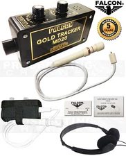 FALCON MD20 METAL DETECTOR waterproof PROBE + Holster Headphones 5 YEAR WARRANTY