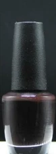 O.P.I. opi Nail Lacquer # W61 Shh.. It's Top Secret (Deep Brown)  Free S&H
