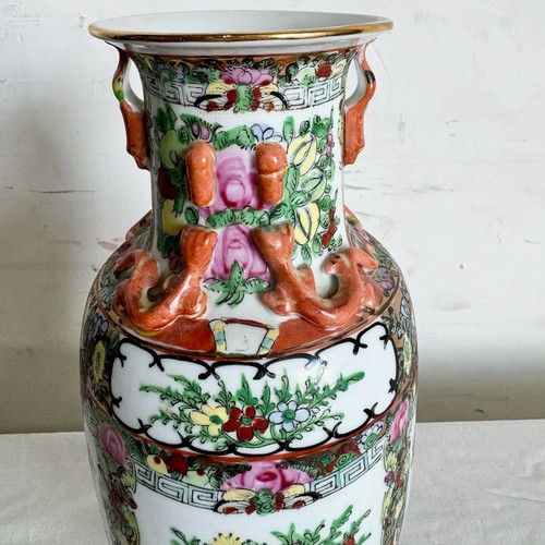 Vaso cinese multicolore dipinto a mano - Foto 5 di 10
