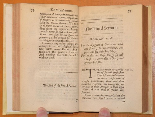 1682 John Wilkins "Predigten zu mehreren Anlässen gepredigt... Bischof von Chester" - Bild 12 von 24