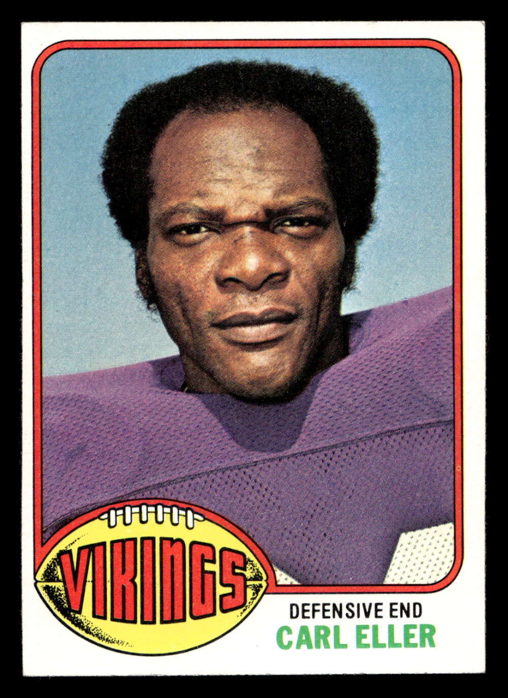1976 Topps #105 Carl Eller Ex-Mint Vikings ID: 498800