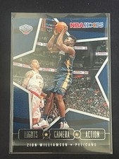 2020-21 PANINI HOOPS LIGHTS CAMERA ACTION #24 ZION WILLIAMSON BASKETBALL