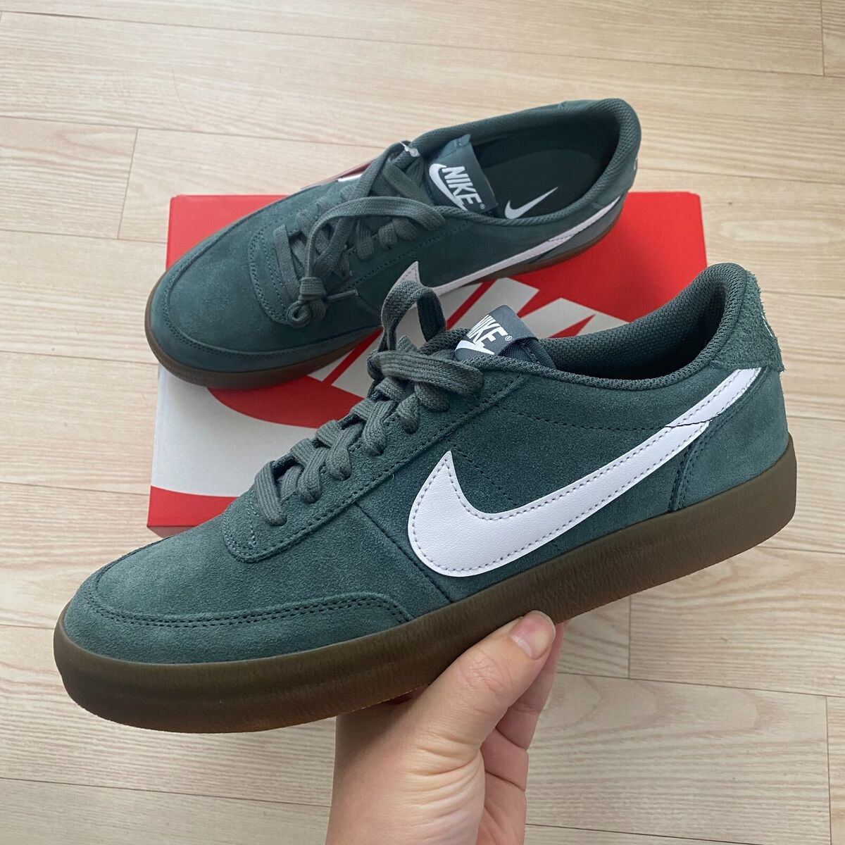 ★Nike Killshot 2 Vintage Green White★ Nike Killshot 2 Vintage Green Gum Mens Sneakers ✓Multiple