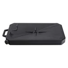 Low Profile Oil Drain Pan w/ Spout Fit For Harley Road Glide Softail Slim FLSL