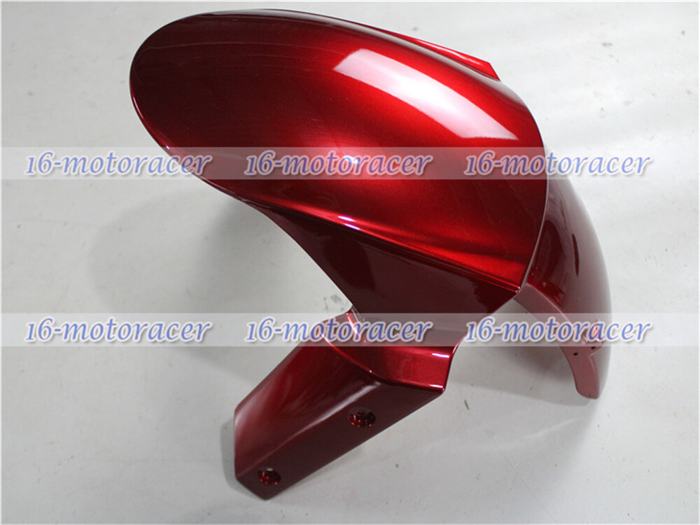 Pearl Red ABS Injection Front Fender Mudguard Fairing Fit