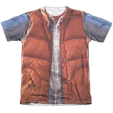 Back To The Future "McFly Vest" Dye Sublimation T-Shirt