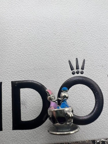 2023 Disney Parks Pandora Charm Donald Daisy Duck Teacup - Picture 2 of 3
