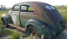 Body Shell Only With Paper 1939 Ford Tudor 2 Door Sedan 37 38 39 40 1938 1940