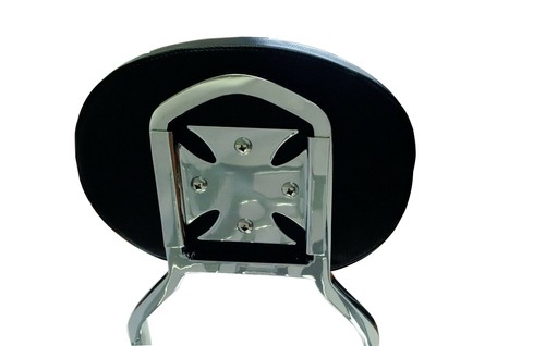 Studded Detachable Sissy Bar/Backrest - Yamaha Road Star 1600 1700 - Picture 3 of 6