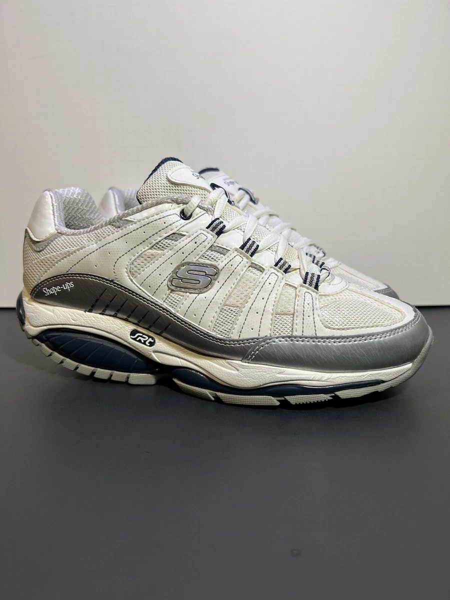 Skechers Shape Ups SRT Kinetix Response Women s White Sneakers Size 8