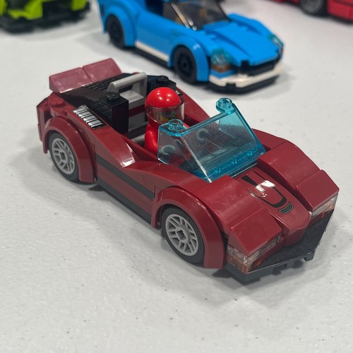 LEGO 8 Vehicle & 8 Minifigure Lot: Lambo Cooper Mini + More : All included ! - Picture 20 of 24