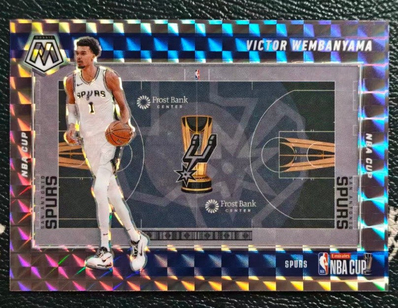Victor Wembanyama 2024-25 Panini Mosaic NBA Cup Mosaic Prizm #24