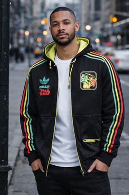 Adidas Originals x Star Wars Rasta Baseball JACKET Track Top DS