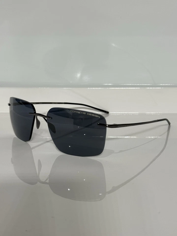 Gafas de sol Porsche Design P8923 C Gunmetal Titanio Gris sin montura 62 mm Foto 2 de 4