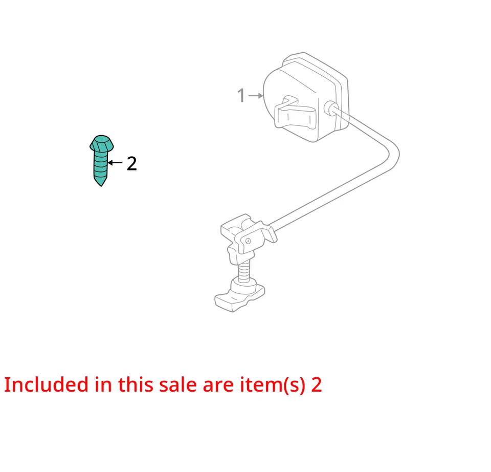 Chevrolet GMC Blazer 1995-2005 tornillo Jimmy arandela hexagonal métrica he 11509189 nuevo OEM Foto 3 de 4