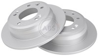 2X A.B.S. Bremsscheibe Beschichtet 17910 FüR ED PRO Hyundai EL KIA LM CEE FD ELH
