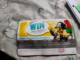 Lego Marvel Super Heroes 76058- Manual Only