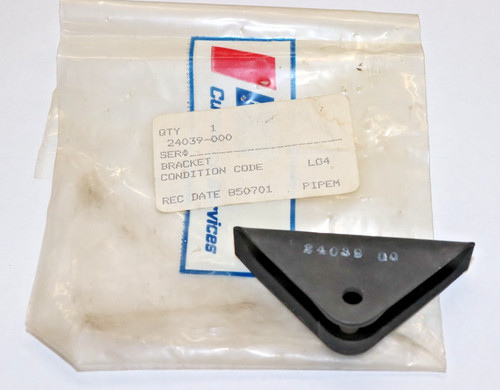New Piper Twin Comanche, PA30 Exhaust Stack Hanger Bracket, PN 24039-0, 24039-00