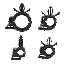 Push Mount Car Wire Clips Assorted Sizes, Universal Auto Wire Loom Routing