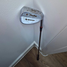 Acushnet Flange Wedge Golf Club RH Steel Shaft Silver/Black Grip