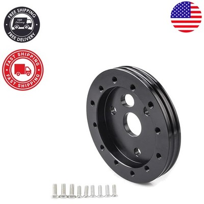 Rustproof 6-Hole to 3-Hole Steering Wheel Adapter   Durable Alloy Quick Release