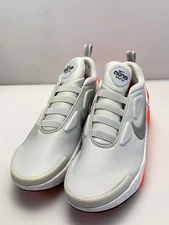 Nike Adapt Auto Max INFRARED Pure Platinum CI5018-002 US9 No Charger No Box VG