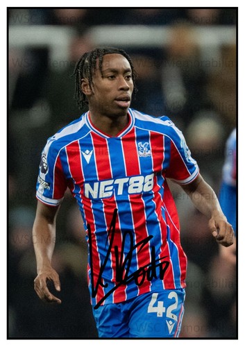 11440. Kaden Rodney Signed Pictures A4 Prints Crystal Palace
