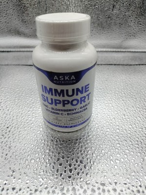 Immune Support Supplement - Vitamin C, Zinc, Elderberry, Garlic, Echinacea -...
