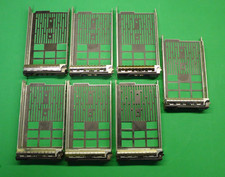 Lot of 7 Dell PowerEdge Server 2.5" to 3.5" Hard Drive Caddy Tray F238F